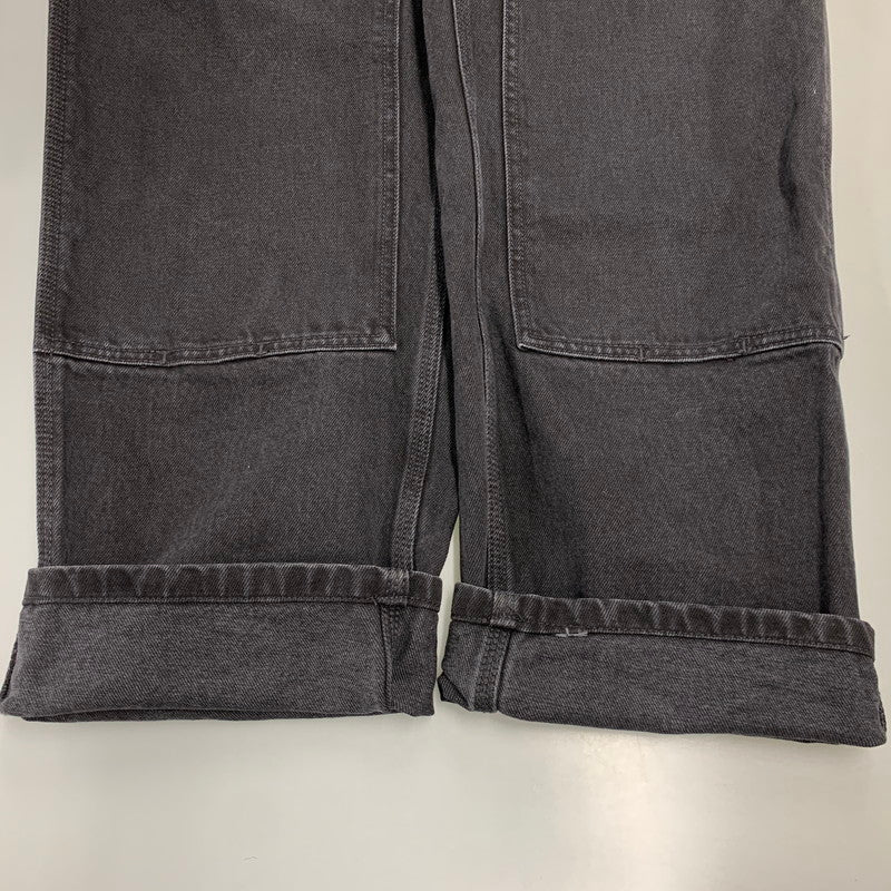 【中古品】【メンズ】 CARHARTT WIP カーハート ダブリューアイピー I032699 DOUBLE KNEE PANT ダブル ニー パンツ ボトムス ズボン 153-260722-cs-08-izu サイズ：32×32 カラー：ブラック 万代Net店