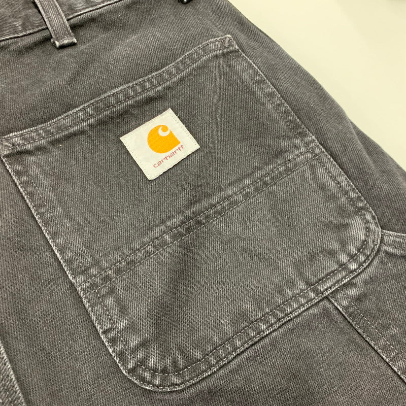 【中古品】【メンズ】 CARHARTT WIP カーハート ダブリューアイピー I032699 DOUBLE KNEE PANT ダブル ニー パンツ ボトムス ズボン 153-260722-cs-08-izu サイズ：32×32 カラー：ブラック 万代Net店