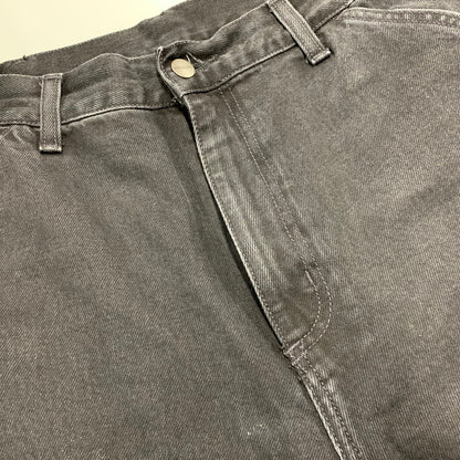 【中古品】【メンズ】 CARHARTT WIP カーハート ダブリューアイピー I032699 DOUBLE KNEE PANT ダブル ニー パンツ ボトムス ズボン 153-260722-cs-08-izu サイズ：32×32 カラー：ブラック 万代Net店