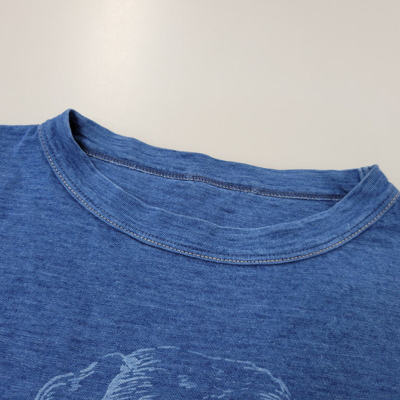 【中古品】【レディース】 45R フォーティーファイブアール BULL MARINE SS TEE ブル マリン ショートスリーブ Tシャツ トップス 168-260726-kh-03-izu サイズ：3 カラー：ブルー 万代Net店