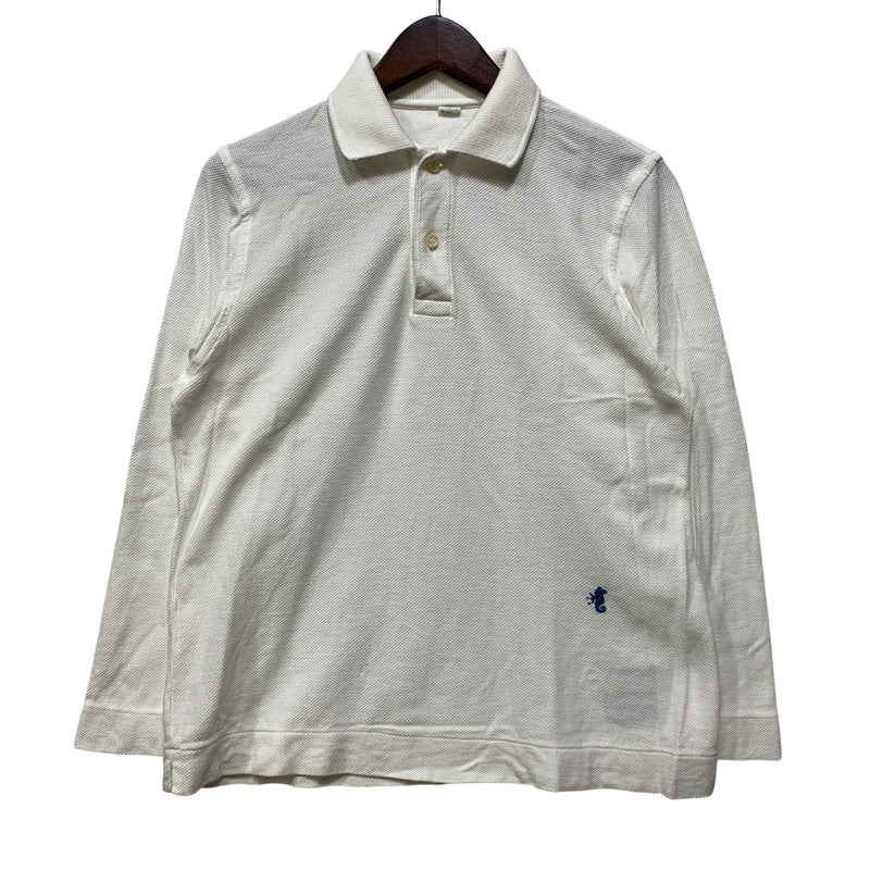 【中古品】【レディース】 45R フォーティファイブアール 50570422 ハチノスカノコの四角ポロシャツ トップス 168-260725-kh-14-izu サイズ：3 カラー：ホワイト 万代Net店