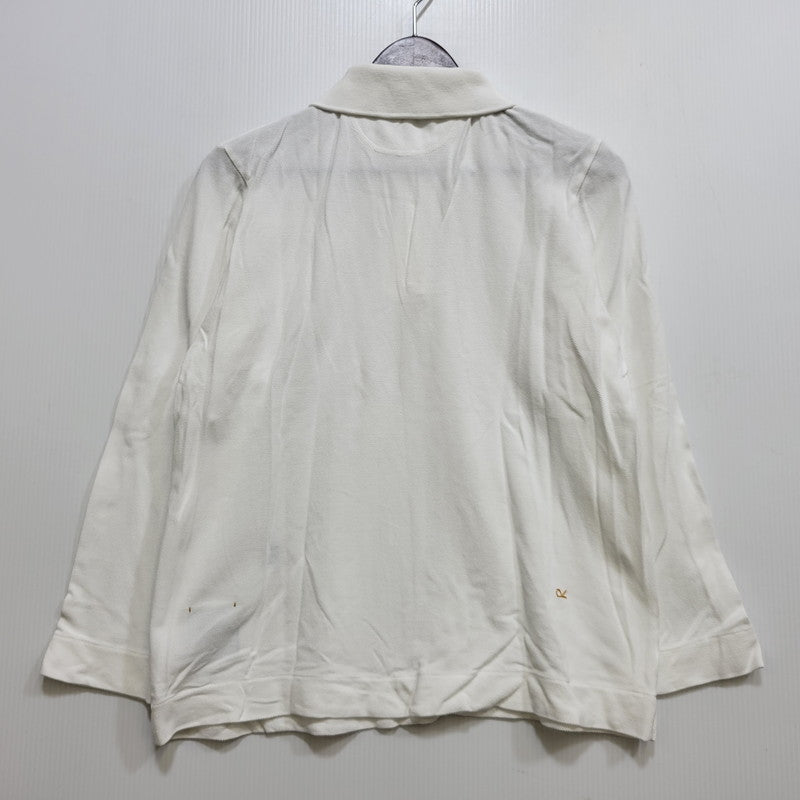 【中古品】【レディース】 45R フォーティーファイブアール 50471371 スーピマカノコの33色四角ポロ トップス 168-260726-kh-05-izu サイズ：3 カラー：ホワイト 万代Net店