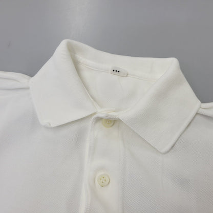 【中古品】【レディース】 45R フォーティーファイブアール 50471371 スーピマカノコの33色四角ポロ トップス 168-260726-kh-05-izu サイズ：3 カラー：ホワイト 万代Net店