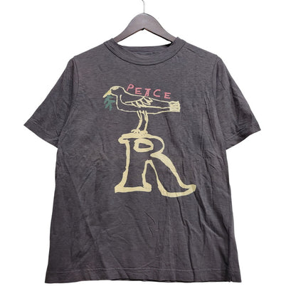 【中古品】【レディース】 45R フォーティーファイブアール ピースバードプリントの908 45星Tシャツ トップス 168-260726-kh-02-izu サイズ：2 カラー：チャコール 万代Net店