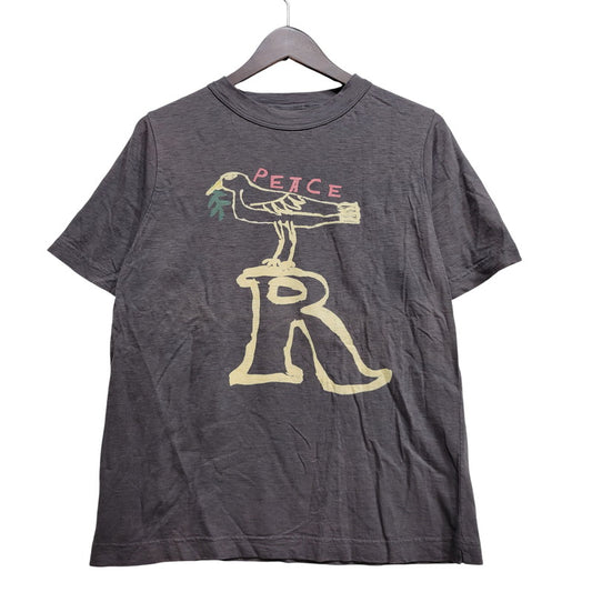 【中古品】【レディース】 45R フォーティーファイブアール ピースバードプリントの908 45星Tシャツ トップス 168-260726-kh-02-izu サイズ：2 カラー：チャコール 万代Net店