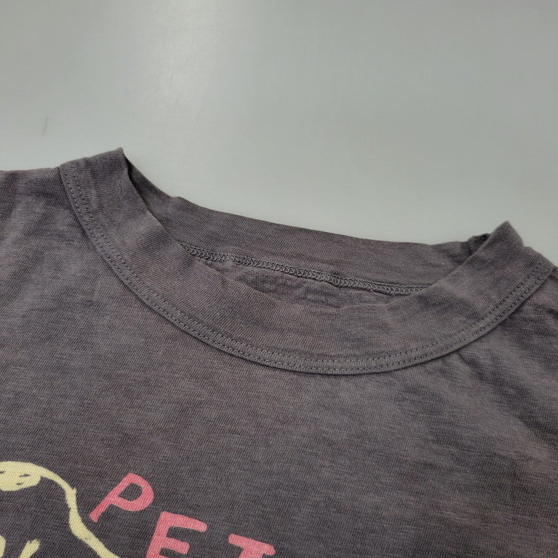 【中古品】【レディース】 45R フォーティーファイブアール ピースバードプリントの908 45星Tシャツ トップス 168-260726-kh-02-izu サイズ：2 カラー：チャコール 万代Net店