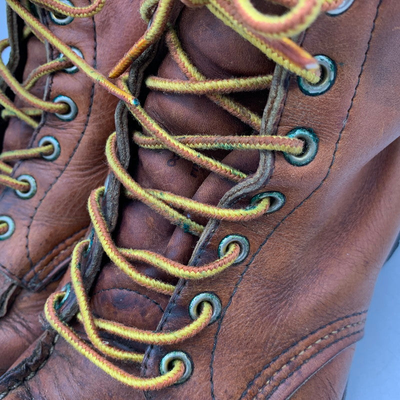 【現状渡し品】【メンズ/レディース】 RED WING レッドウィング 8175 半円犬タグ初期 1993年製 90S IRISH SETTER アイリッシュ セッター ブーツ シューズ 靴 164-260722-cs-03-izu サイズ：8E カラー：ブラウン 万代Net店