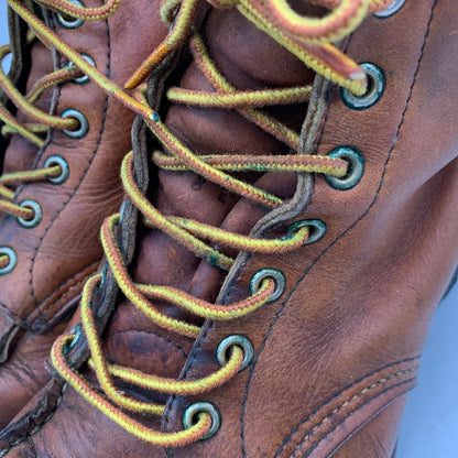 【現状渡し品】【メンズ/レディース】 RED WING レッドウィング 8175 半円犬タグ初期 1993年製 90S IRISH SETTER アイリッシュ セッター ブーツ シューズ 靴 164-260722-cs-03-izu サイズ：8E カラー：ブラウン 万代Net店