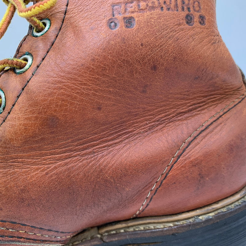 【現状渡し品】【メンズ/レディース】 RED WING レッドウィング 8175 半円犬タグ初期 1993年製 90S IRISH SETTER アイリッシュ セッター ブーツ シューズ 靴 164-260722-cs-03-izu サイズ：8E カラー：ブラウン 万代Net店