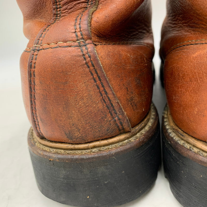 【現状渡し品】【メンズ/レディース】 RED WING レッドウィング 8175 半円犬タグ初期 1993年製 90S IRISH SETTER アイリッシュ セッター ブーツ シューズ 靴 164-260722-cs-03-izu サイズ：8E カラー：ブラウン 万代Net店