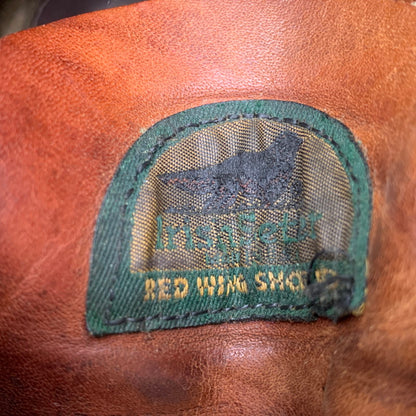 【現状渡し品】【メンズ/レディース】 RED WING レッドウィング 8175 半円犬タグ初期 1993年製 90S IRISH SETTER アイリッシュ セッター ブーツ シューズ 靴 164-260722-cs-03-izu サイズ：8E カラー：ブラウン 万代Net店