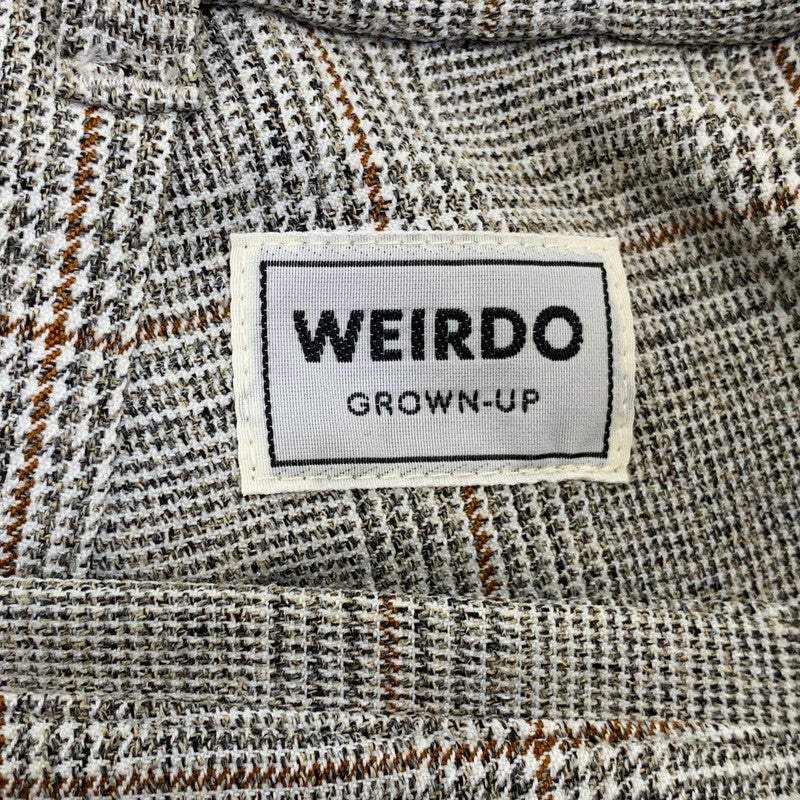 【中古品】【メンズ】 WEIRDO ウィアード GLEN CHECK PANTS グレン チェック パンツ ボトムス 156-260725-kh-16-izu サイズ：36 カラー：マルチ 万代Net店