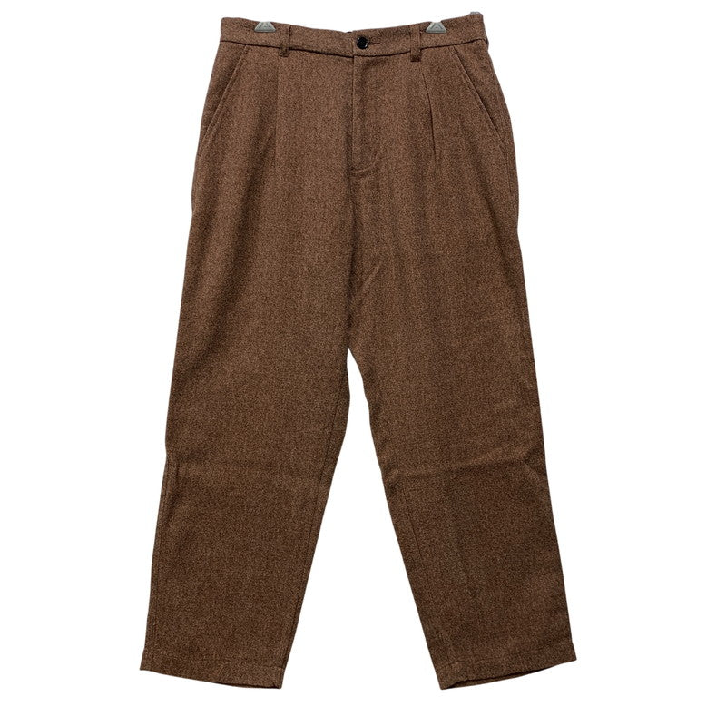 【中古品】【メンズ】 WEIRDO ウィアード WIND UP TACK EASY PANTS ワインドアップ タック イージー パンツ ボトムス 156-260725-kh-15-izu サイズ：34 カラー：ブラウン系 万代Net店