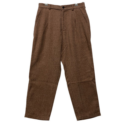 【中古品】【メンズ】 WEIRDO ウィアード WIND UP TACK EASY PANTS ワインドアップ タック イージー パンツ ボトムス 156-260725-kh-15-izu サイズ：34 カラー：ブラウン系 万代Net店