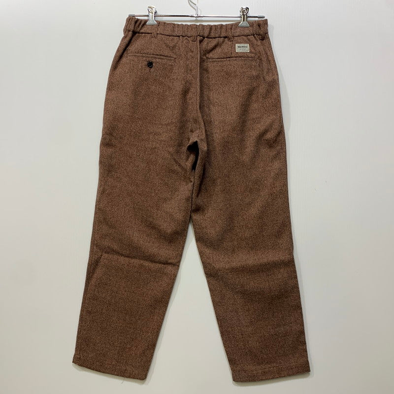 【中古品】【メンズ】 WEIRDO ウィアード WIND UP TACK EASY PANTS ワインドアップ タック イージー パンツ ボトムス 156-260725-kh-15-izu サイズ：34 カラー：ブラウン系 万代Net店