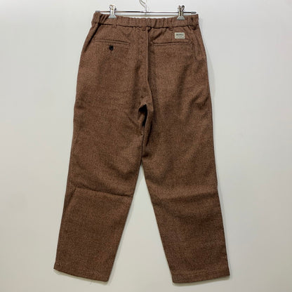 【中古品】【メンズ】 WEIRDO ウィアード WIND UP TACK EASY PANTS ワインドアップ タック イージー パンツ ボトムス 156-260725-kh-15-izu サイズ：34 カラー：ブラウン系 万代Net店