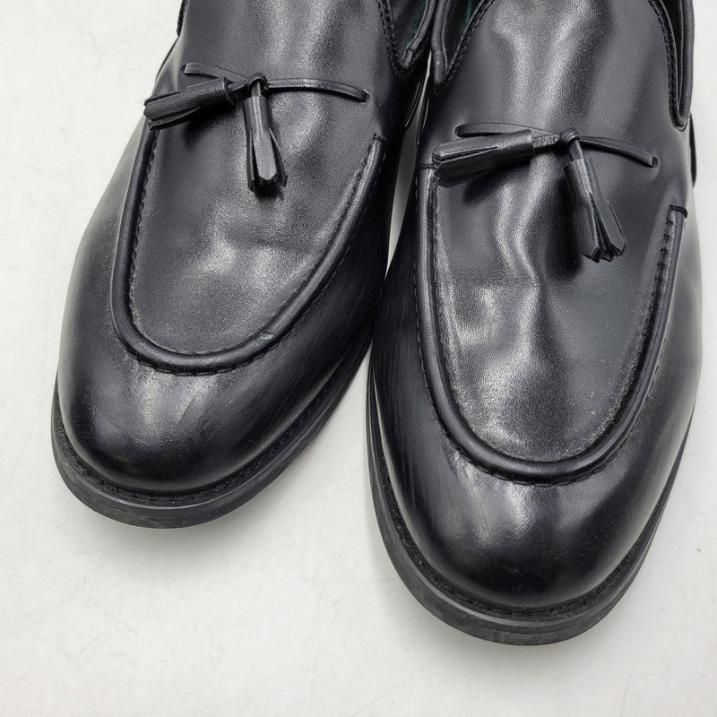 【中古品】【メンズ】 LONDON SHOE MAKE OXFORD&DERBY ロンドンシューメイク オックスフォード アンド ダービー 9016 TASSEL LOAFERS タッセル ローファー 靴 164-260726-kh-17-izu サイズ：8.5 カラー：ブラック 万代Net店