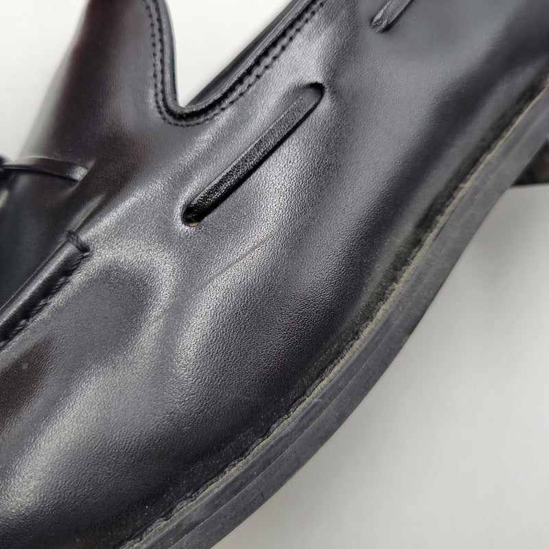 【中古品】【メンズ】 LONDON SHOE MAKE OXFORD&DERBY ロンドンシューメイク オックスフォード アンド ダービー 9016 TASSEL LOAFERS タッセル ローファー 靴 164-260726-kh-17-izu サイズ：8.5 カラー：ブラック 万代Net店