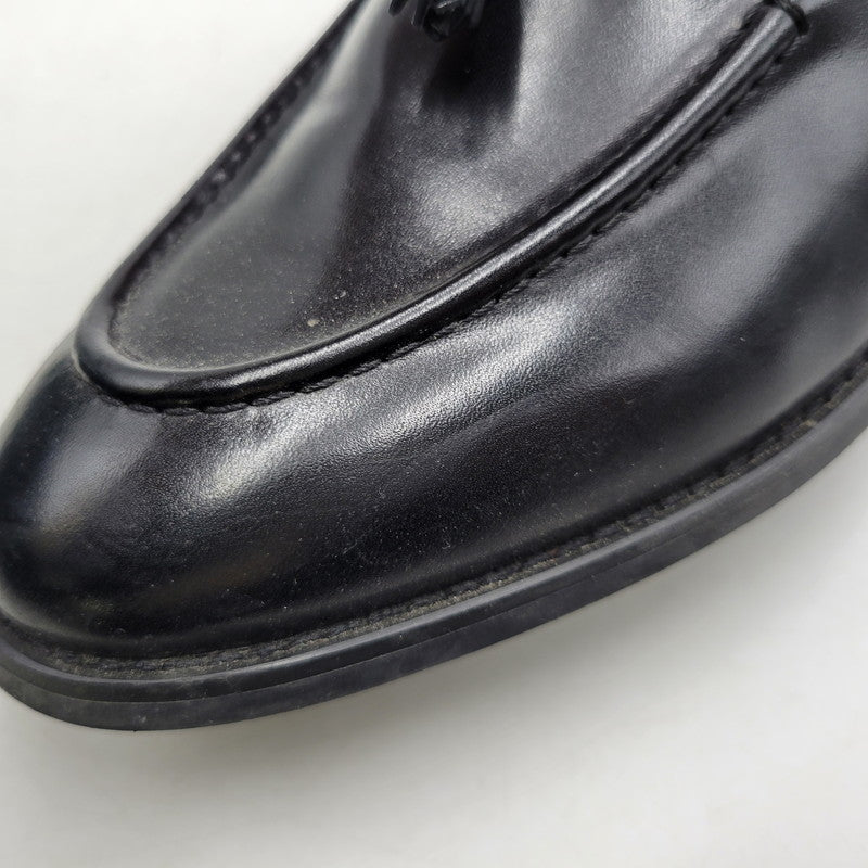 【中古品】【メンズ】 LONDON SHOE MAKE OXFORD&DERBY ロンドンシューメイク オックスフォード アンド ダービー 9016 TASSEL LOAFERS タッセル ローファー 靴 164-260726-kh-17-izu サイズ：8.5 カラー：ブラック 万代Net店
