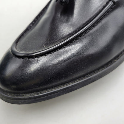 【中古品】【メンズ】 LONDON SHOE MAKE OXFORD&DERBY ロンドンシューメイク オックスフォード アンド ダービー 9016 TASSEL LOAFERS タッセル ローファー 靴 164-260726-kh-17-izu サイズ：8.5 カラー：ブラック 万代Net店