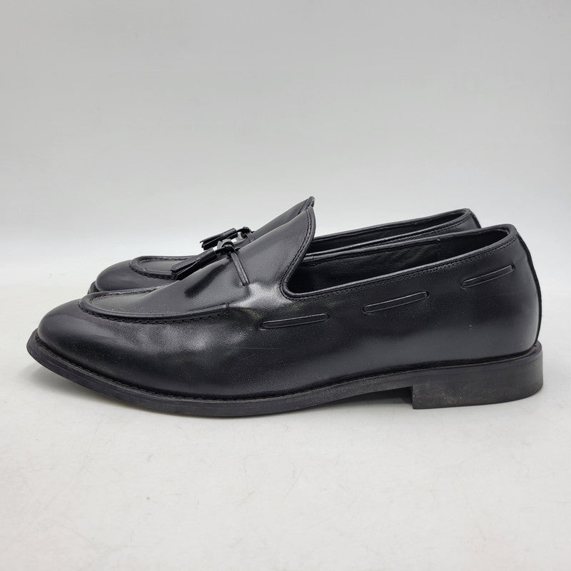 【中古品】【メンズ】 LONDON SHOE MAKE OXFORD&DERBY ロンドンシューメイク オックスフォード アンド ダービー 9016 TASSEL LOAFERS タッセル ローファー 靴 164-260726-kh-17-izu サイズ：8.5 カラー：ブラック 万代Net店
