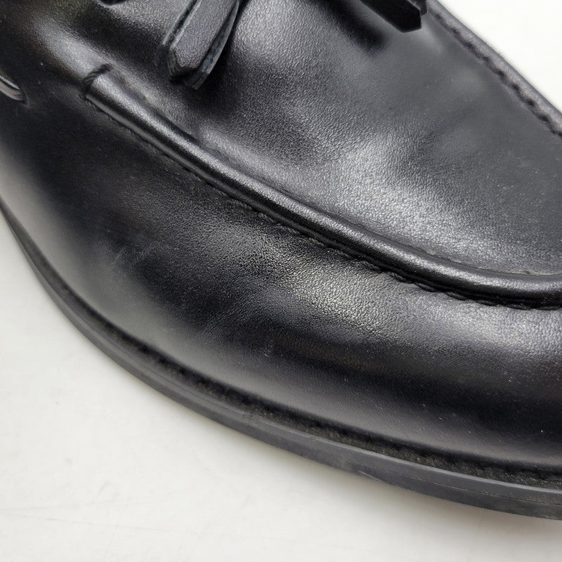 【中古品】【メンズ】 LONDON SHOE MAKE OXFORD&DERBY ロンドンシューメイク オックスフォード アンド ダービー 9016 TASSEL LOAFERS タッセル ローファー 靴 164-260726-kh-17-izu サイズ：8.5 カラー：ブラック 万代Net店