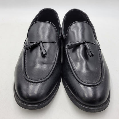【中古品】【メンズ】 LONDON SHOE MAKE OXFORD&DERBY ロンドンシューメイク オックスフォード アンド ダービー 9016 TASSEL LOAFERS タッセル ローファー 靴 164-260726-kh-17-izu サイズ：8.5 カラー：ブラック 万代Net店
