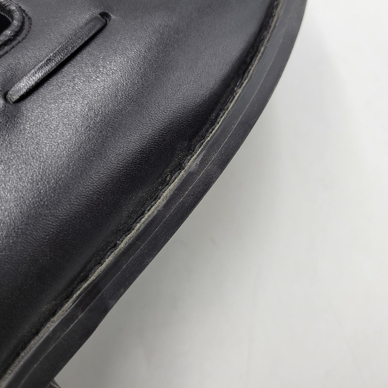 【中古品】【メンズ】 LONDON SHOE MAKE OXFORD&DERBY ロンドンシューメイク オックスフォード アンド ダービー 9016 TASSEL LOAFERS タッセル ローファー 靴 164-260726-kh-17-izu サイズ：8.5 カラー：ブラック 万代Net店
