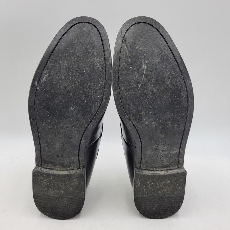 【中古品】【メンズ】 LONDON SHOE MAKE OXFORD&DERBY ロンドンシューメイク オックスフォード アンド ダービー 9016 TASSEL LOAFERS タッセル ローファー 靴 164-260726-kh-17-izu サイズ：8.5 カラー：ブラック 万代Net店
