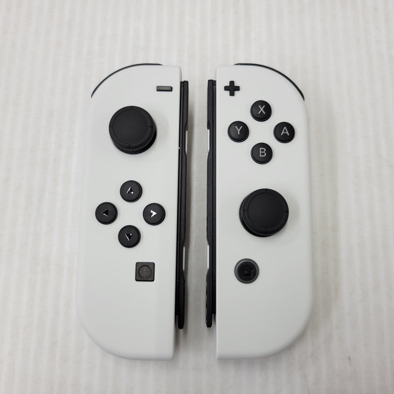 【中古美品】 【未使用】【ゲーム】Nintendo Switch (有機ELモデル) Joy-Con(L)/(R) ホワイト HEG-S-KAAAA(JPN) 任天堂 ニンテンドースイッチ 本体 034-260722-ay-01-izu 万代Net店