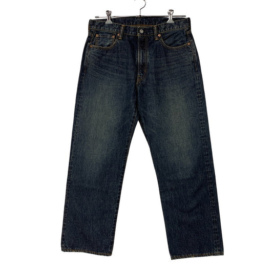 【中古品】【メンズ】 STRASSBURGER & CO. ストラスバーガー SBJ-145-222XXZPM3 JUMBO 14.5OZ SELVEDGE STRAIGHT JEANS ジャンボ セルビッチ ストレート ジーンズ パンツ ボトムス ズボン 151-260722-cs-06-izu サイズ：34 カラー：インディゴ 万代Net店