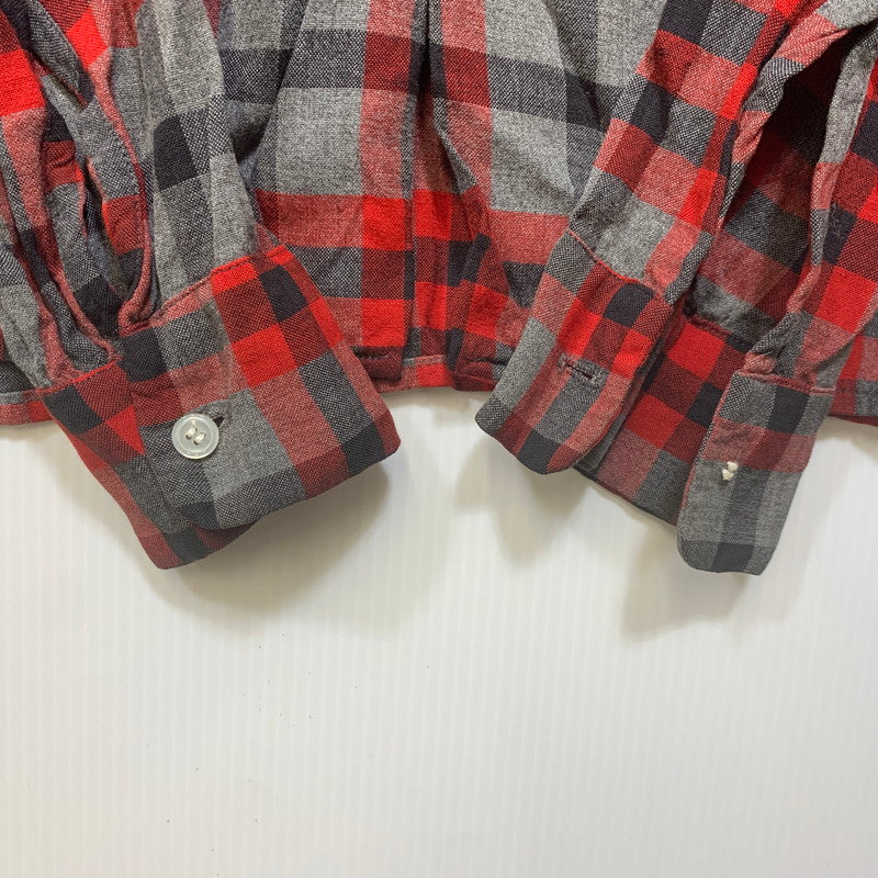 【中古品】【メンズ】 GOLDEN KEY ゴールデンキー CHECK LS SHIRT チェック ロングスリーブ シャツ トップス 146-260725-kh-11-izu サイズ：M カラー：マルチ 万代Net店