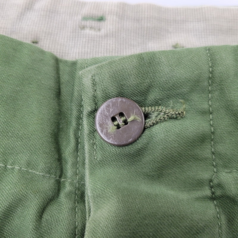 【現状渡し品】【メンズ】 SWEDISH ARMY スウェディッシュアーミー M-59 前期 CARGO PANTS カーゴ パンツ ボトムス 157-260726-kh-07-izu サイズ：C 50 カラー：グリーン系 万代Net店