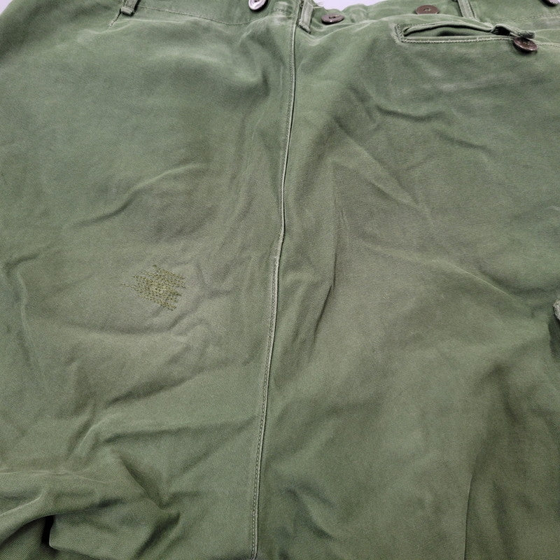 【現状渡し品】【メンズ】 SWEDISH ARMY スウェディッシュアーミー M-59 前期 CARGO PANTS カーゴ パンツ ボトムス 157-260726-kh-07-izu サイズ：C 50 カラー：グリーン系 万代Net店