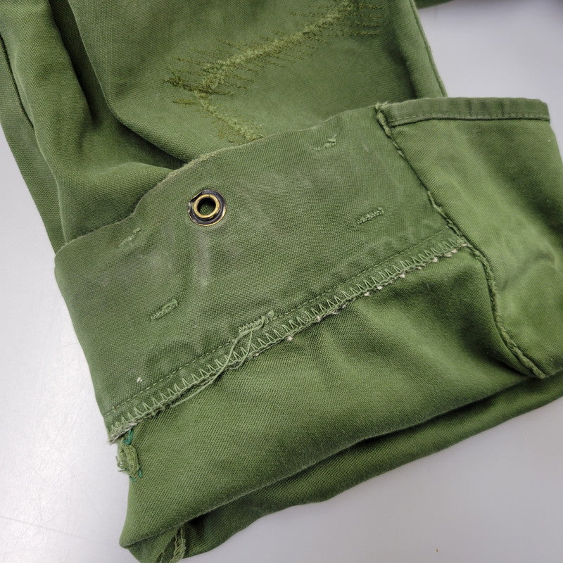 【現状渡し品】【メンズ】 SWEDISH ARMY スウェディッシュアーミー M-59 前期 CARGO PANTS カーゴ パンツ ボトムス 157-260726-kh-07-izu サイズ：C 50 カラー：グリーン系 万代Net店