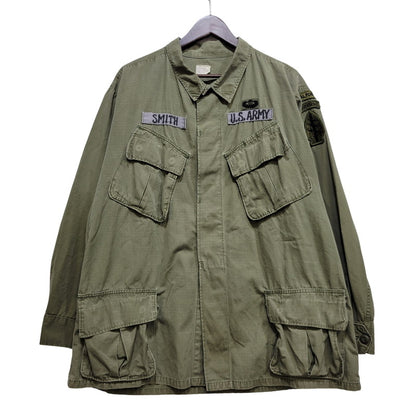 【中古品】【メンズ】 U.S.ARMY ユーエスアーミー 8405-935-4711 DSA100-69-C-1362 COMBAT TROPICAL RIP-STOP JUNGLE FATIGUE JACKET ジャケット 146-260723-kh-11-izu サイズ：LARGE-REGULAR カラー：カーキ 万代Net店