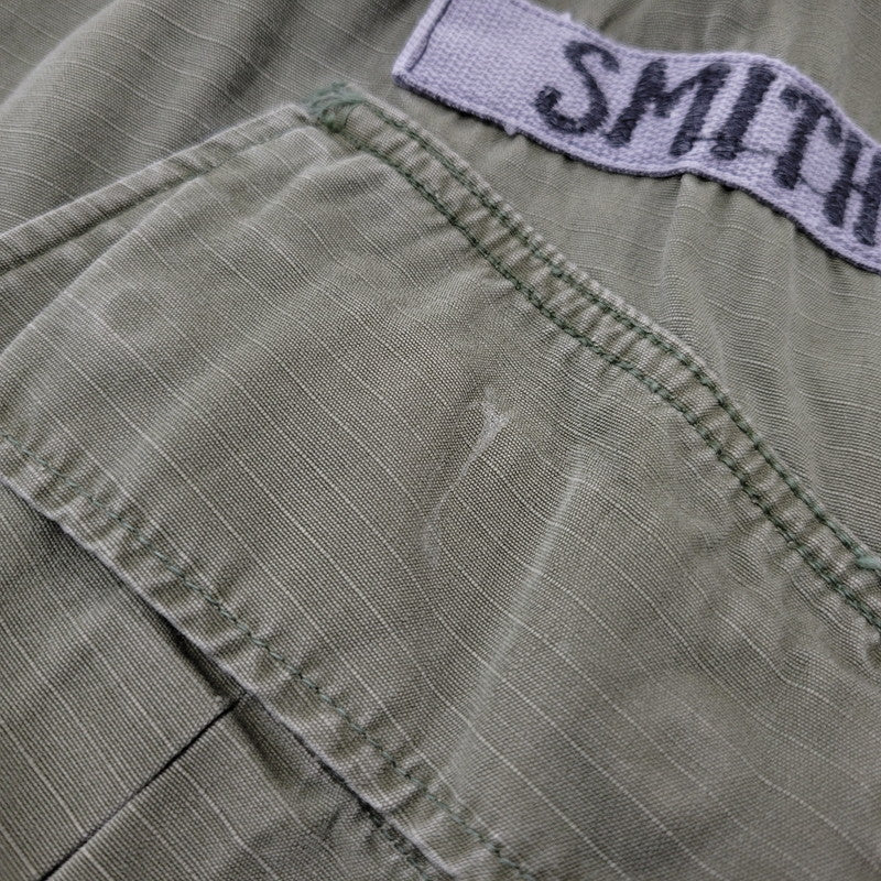 【中古品】【メンズ】 U.S.ARMY ユーエスアーミー 8405-935-4711 DSA100-69-C-1362 COMBAT TROPICAL RIP-STOP JUNGLE FATIGUE JACKET ジャケット 146-260723-kh-11-izu サイズ：LARGE-REGULAR カラー：カーキ 万代Net店