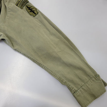 【中古品】【メンズ】 U.S.ARMY ユーエスアーミー 8405-935-4711 DSA100-69-C-1362 COMBAT TROPICAL RIP-STOP JUNGLE FATIGUE JACKET ジャケット 146-260723-kh-11-izu サイズ：LARGE-REGULAR カラー：カーキ 万代Net店