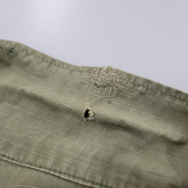 【中古品】【メンズ】 U.S.ARMY ユーエスアーミー 8405-935-4711 DSA100-69-C-1362 COMBAT TROPICAL RIP-STOP JUNGLE FATIGUE JACKET ジャケット 146-260723-kh-11-izu サイズ：LARGE-REGULAR カラー：カーキ 万代Net店