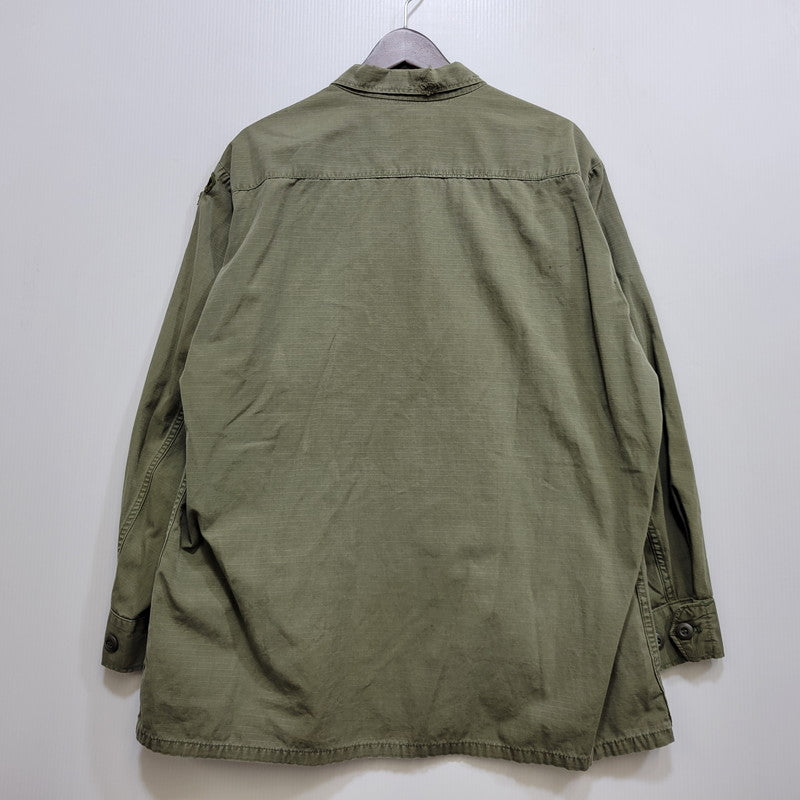 【中古品】【メンズ】 U.S.ARMY ユーエスアーミー 8405-935-4711 DSA100-69-C-1362 COMBAT TROPICAL RIP-STOP JUNGLE FATIGUE JACKET ジャケット 146-260723-kh-11-izu サイズ：LARGE-REGULAR カラー：カーキ 万代Net店
