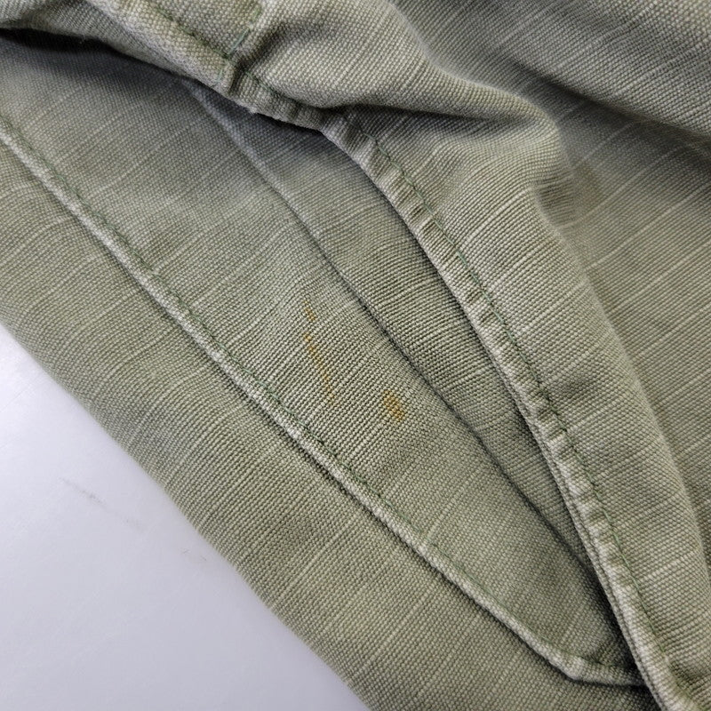 【中古品】【メンズ】 U.S.ARMY ユーエスアーミー 8405-935-4711 DSA100-69-C-1362 COMBAT TROPICAL RIP-STOP JUNGLE FATIGUE JACKET ジャケット 146-260723-kh-11-izu サイズ：LARGE-REGULAR カラー：カーキ 万代Net店