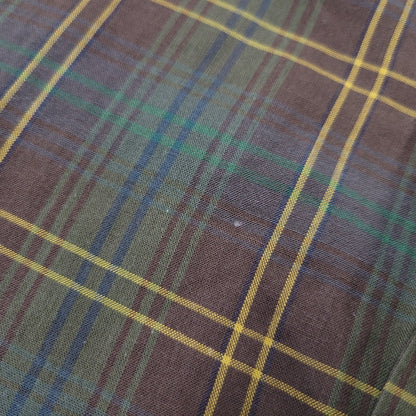 【中古品】【メンズ】 BRENT ブレント COMBED COTTON CHECK L/S SHIRT コーマコットン チェック ロングスリーブ シャツ 長袖 146-260723-as-08-izu サイズ：M カラー：マルチカラー 万代Net店