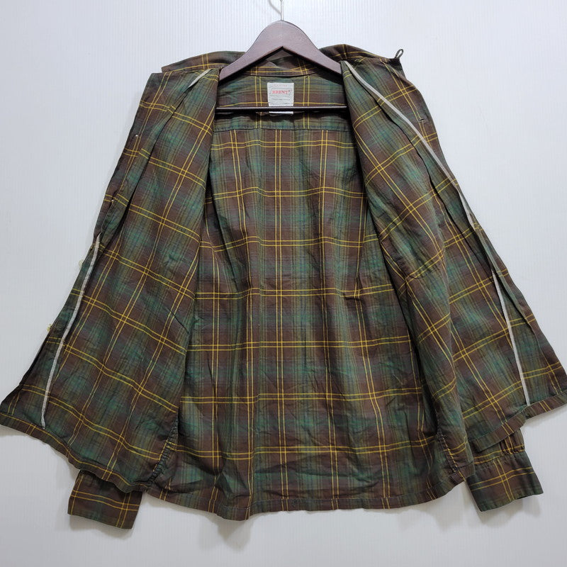 【中古品】【メンズ】 BRENT ブレント COMBED COTTON CHECK L/S SHIRT コーマコットン チェック ロングスリーブ シャツ 長袖 146-260723-as-08-izu サイズ：M カラー：マルチカラー 万代Net店