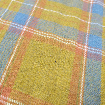 【中古品】【メンズ】 DONEGAL ドネガル REVER-PRESS ACRYLIC WOOL CHECK L/S SHIRT アクリルウール チェック ロングスリーブ シャツ 長袖 146-260723-as-09-izu サイズ：L カラー：マスタード系 万代Net店