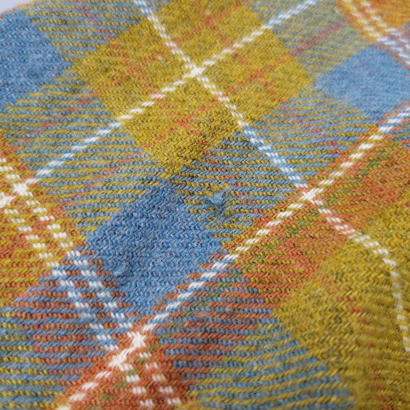 【中古品】【メンズ】 DONEGAL ドネガル REVER-PRESS ACRYLIC WOOL CHECK L/S SHIRT アクリルウール チェック ロングスリーブ シャツ 長袖 146-260723-as-09-izu サイズ：L カラー：マスタード系 万代Net店