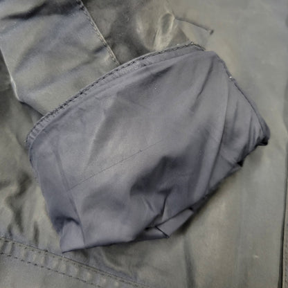 【現状渡し品】【メンズ】 BARBOUR バーブァー BURN WAX JACKET ワックス ジャケット アウター 144-260723-kh-13-izu サイズ：M カラー：ネイビー 万代Net店