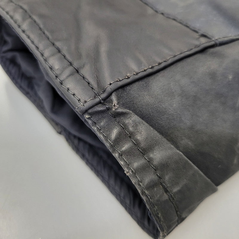 【現状渡し品】【メンズ】 BARBOUR バーブァー BURN WAX JACKET ワックス ジャケット アウター 144-260723-kh-13-izu サイズ：M カラー：ネイビー 万代Net店