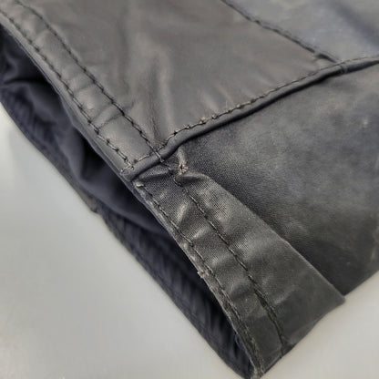【現状渡し品】【メンズ】 BARBOUR バーブァー BURN WAX JACKET ワックス ジャケット アウター 144-260723-kh-13-izu サイズ：M カラー：ネイビー 万代Net店