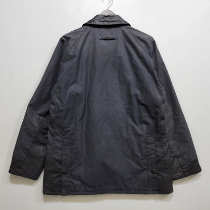 【現状渡し品】【メンズ】 BARBOUR バーブァー BURN WAX JACKET ワックス ジャケット アウター 144-260723-kh-13-izu サイズ：M カラー：ネイビー 万代Net店