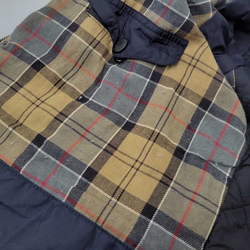 【現状渡し品】【メンズ】 BARBOUR バーブァー BURN WAX JACKET ワックス ジャケット アウター 144-260723-kh-13-izu サイズ：M カラー：ネイビー 万代Net店